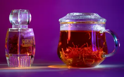 clear glass jar with red liquid